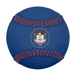 Pelota De Béisbol Bandera del Estado de Utah