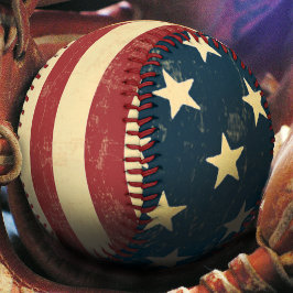 Pelota De Béisbol Bandera estadounidense