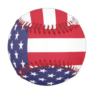 Pelota De Béisbol Bandera estadounidense de Estados Unidos