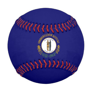 Pelota De Béisbol Bandera Estatal de Kentucky