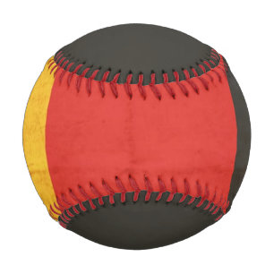 Pelota De Béisbol Bandera Grunge De Alemania