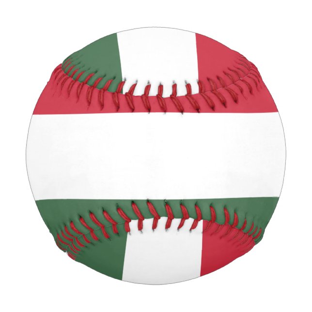 Pelota De Béisbol Bandera húngara (Reverso)