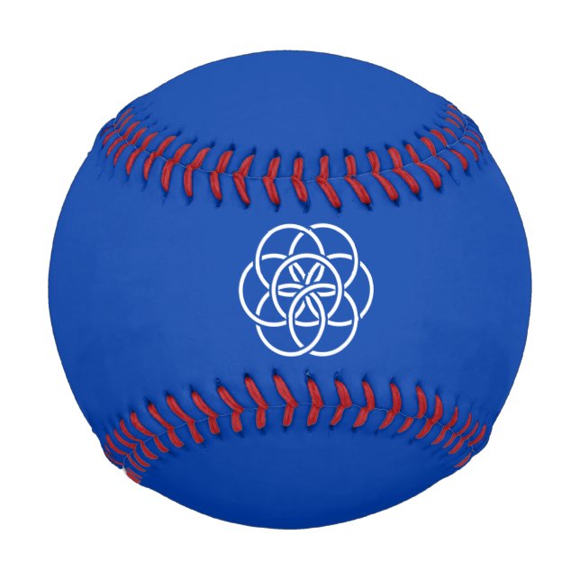 Pelota De Béisbol Bandera internacional del planeta Tierra (Anverso)