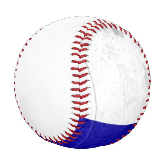 Pelota De Béisbol Bandera rusa ondulada (Angular)