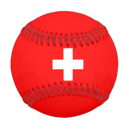 Pelota De Béisbol Bandera suiza (Suiza)