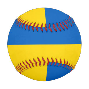 Pelota De Béisbol Bandera ucraniana (Ucrania)