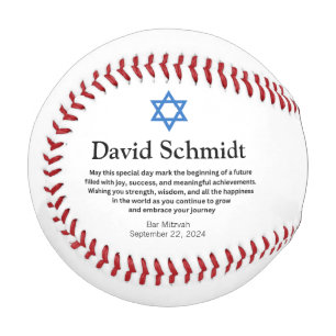 Pelota De Béisbol Bar Mitzvah Regalos de béisbol para niños