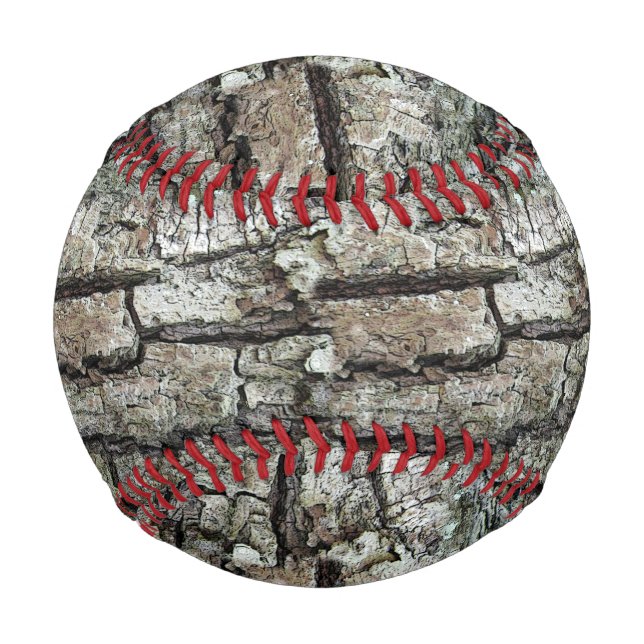 Pelota De Béisbol Barrera de pino antigua (Anverso)