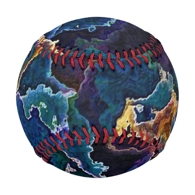 Pelota De Béisbol Barrido de petróleo (Anverso)