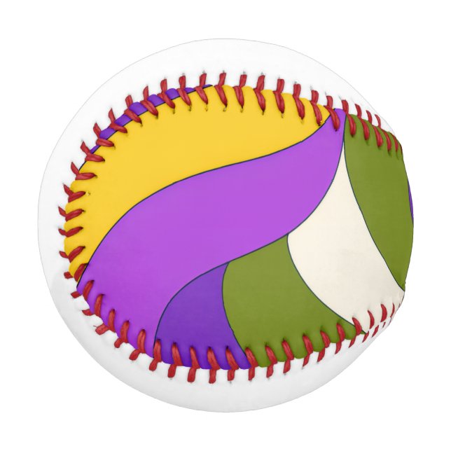 PELOTA DE BÉISBOL BASEBALL - MID CENTURY MODERN DESIGN.   (Anverso izquierdo)