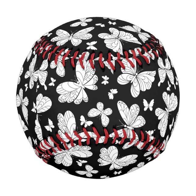 Pelota De Béisbol Baseballs de mariposa (Anverso)