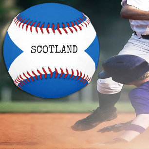 Pelota De Béisbol Bastidores de Escocia, nombre personalizado, bande