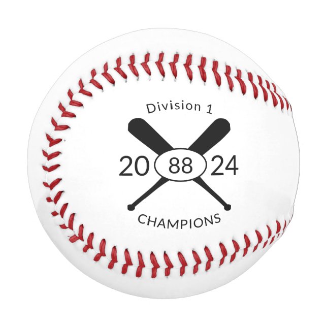 Pelota De Béisbol Bats cruzados de béisbol (Anverso izquierdo)