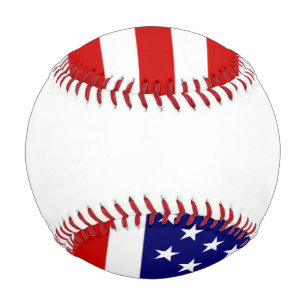 Pelota De Béisbol Bbcnt de la bandera de EE.UU.
