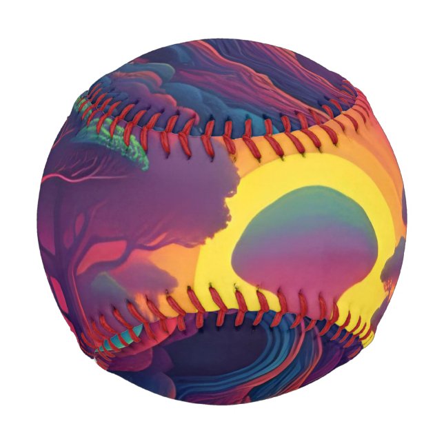 Pelota De Béisbol Beginning of The Fall Art (Anverso)