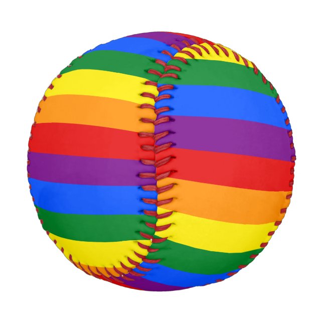 Pelota De Béisbol Béisbol arcoiris colorido (Angular)