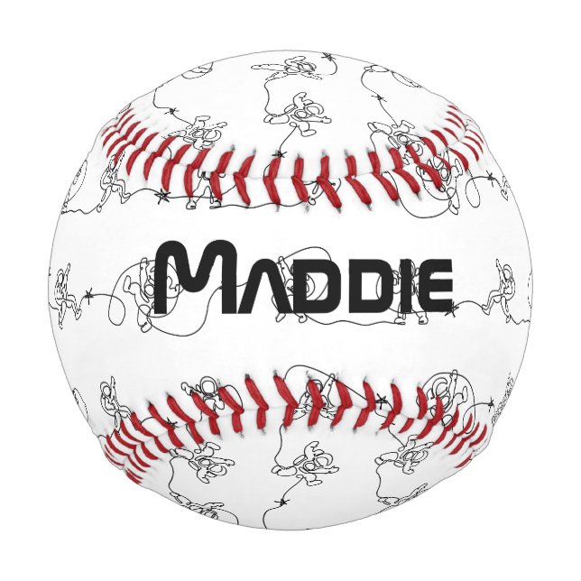 Pelota De Béisbol Béisbol astronauta (Anverso)