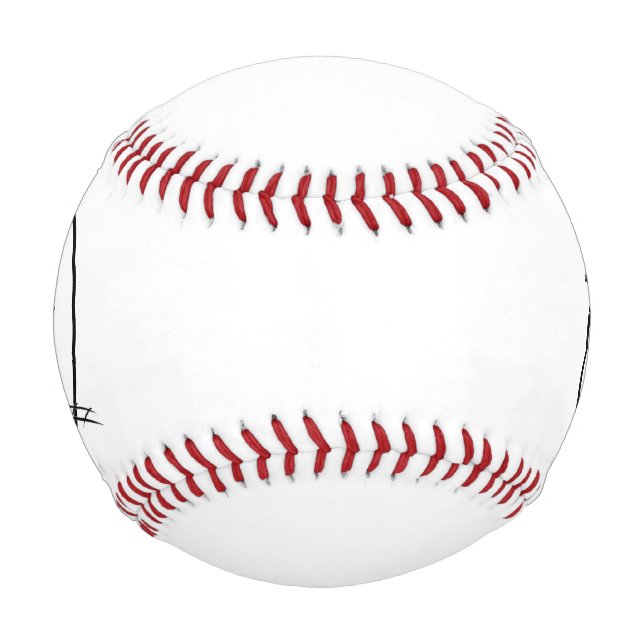 Pelota De Béisbol Béisbol azul grande (Anverso)
