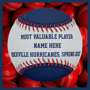 Pelota De Béisbol Béisbol azul y gris, premio MVP Player