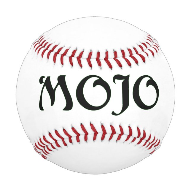 Pelota De Béisbol Béisbol blanco Mojo (Anverso)