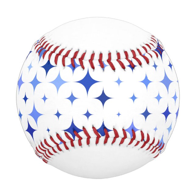 Pelota De Béisbol Béisbol Blue Stars (Anverso)