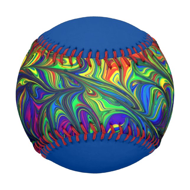 Pelota De Béisbol béisbol colorido (Anverso)