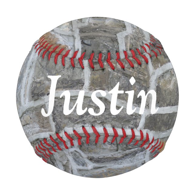 Pelota De Béisbol Béisbol con aspecto de piedra (Anverso)