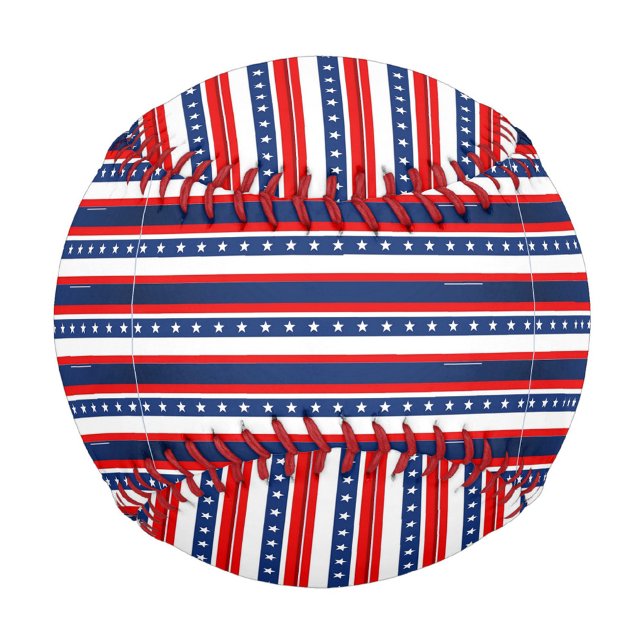 Pelota De Béisbol Béisbol con bandera de Estados Unidos (America Flag Colors baseball!)