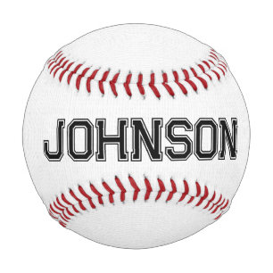 Pelota De Béisbol Béisbol con nombre en blanco