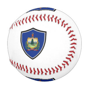 Pelota De Béisbol Béisbol con pabellón de Vermont