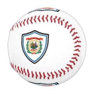 Pelota De Béisbol Béisbol con pabellón de Virginia Occidental