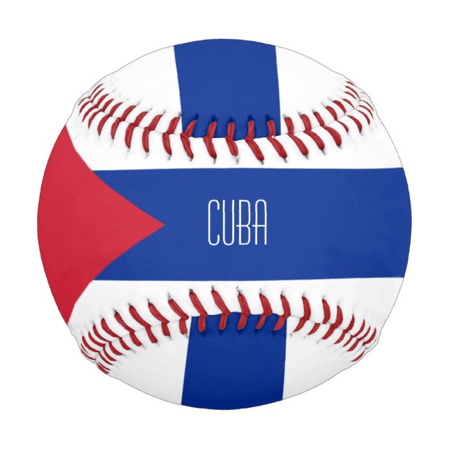 Pelota De Béisbol béisbol cubano (Anverso)
