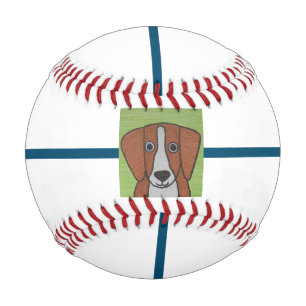 Pelota De Béisbol Béisbol Cute Beagle