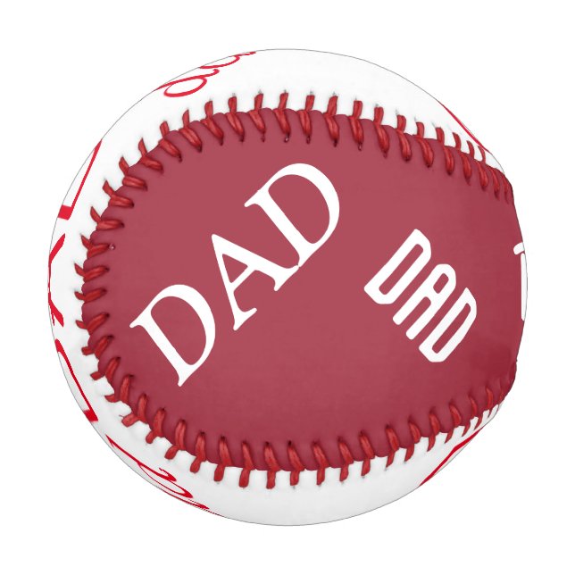 Pelota De Béisbol Béisbol/DAD personalizado (Reverso derecho)