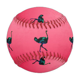Pelota De Béisbol Béisbol de Avestruz Abstracto