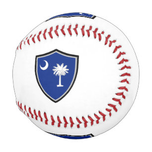 Pelota De Béisbol Béisbol de bandera de Carolina del Sur