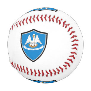 Pelota De Béisbol Béisbol de bandera de Luisiana