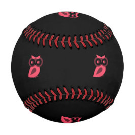 Pelota De Béisbol Béisbol de búho rosado