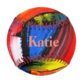 Pelota De Béisbol Béisbol de Chicas multicolores