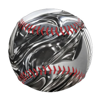 Pelota De Béisbol Béisbol de Cromo Líquido - Metal Plateado Espejo