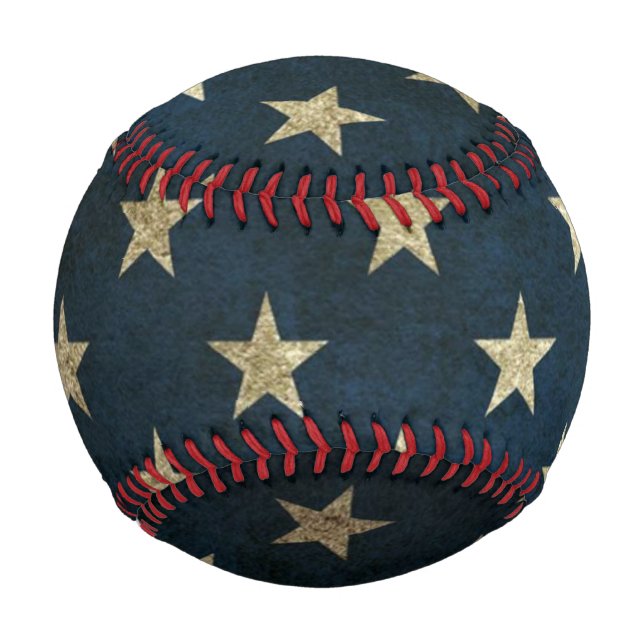 Pelota De Béisbol Béisbol de Estrellas Vintage (Anverso)