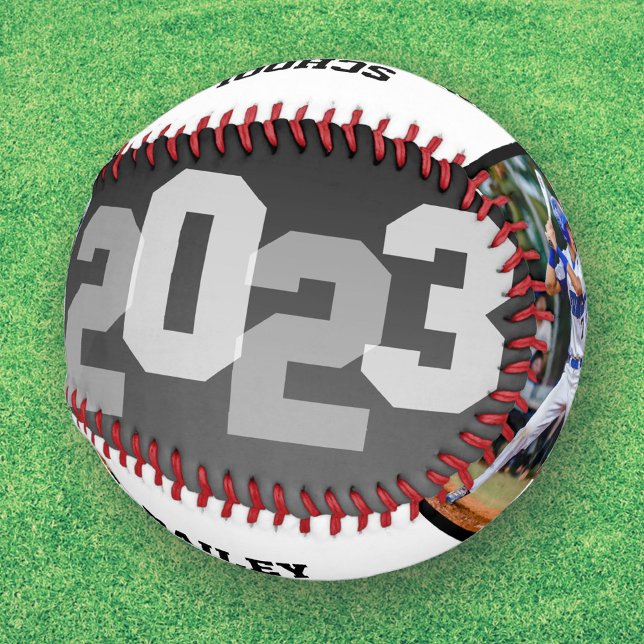 Pelota De Béisbol Béisbol de graduación de Ombre Negro, atleta de 20 (Subido por el creador)