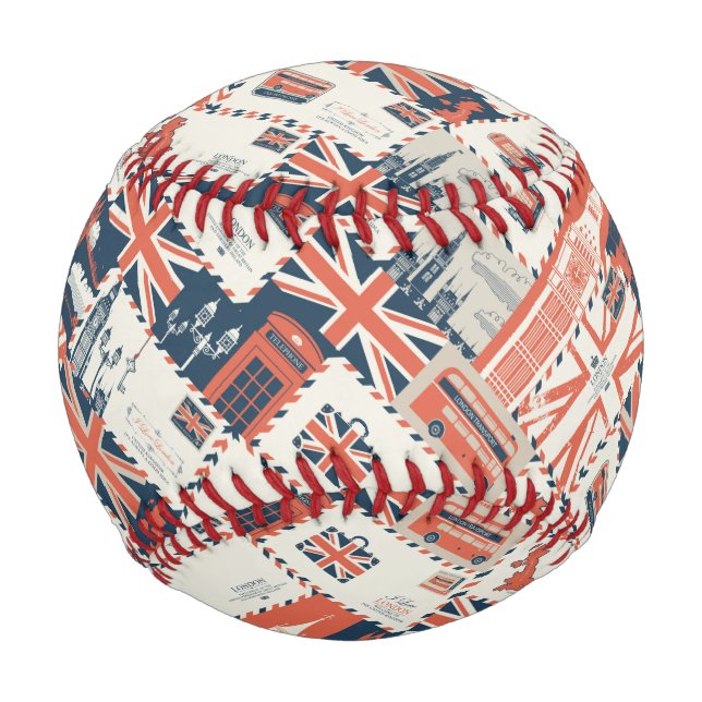Pelota De Béisbol Béisbol de Londres (Anverso)