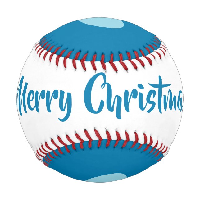 Pelota De Béisbol Béisbol de navidades por dalDesignNZ (Reverso)