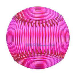 Pelota De Béisbol Béisbol de patrones rosados