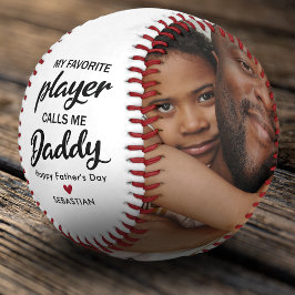 Pelota De Béisbol Béisbol de regalo del Día del Padre Cute Daddy's D