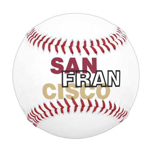 Pelota De Béisbol Béisbol de San Francisco (Reverso)