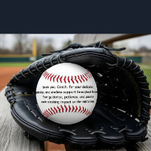 Béisbol de Texto Personalizado – Regalo Deportivo