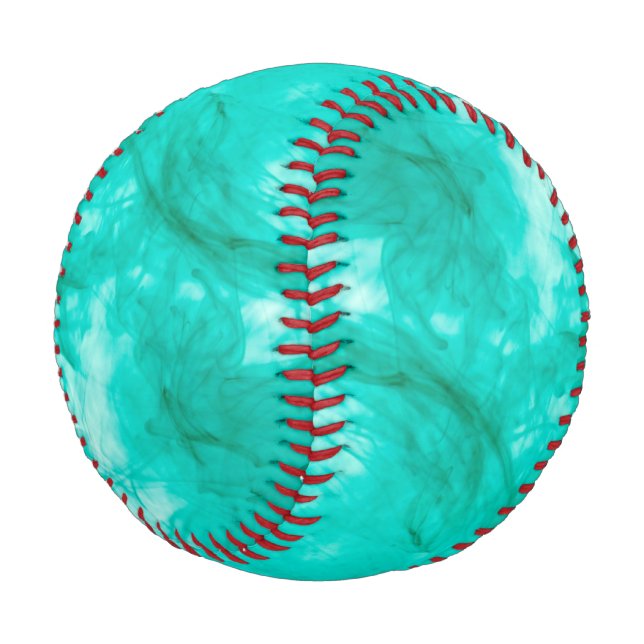 Pelota De Béisbol Béisbol de tinta líquida cian (Angular)