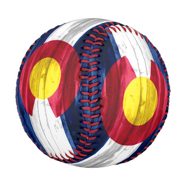 Pelota De Béisbol Béisbol de Wood Colorado (Angular)